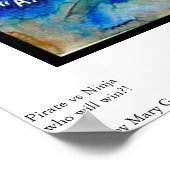 PIRATE vs. NINJA Poster (Hoek)