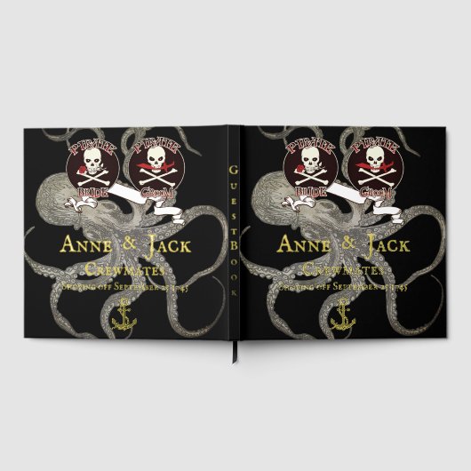 Pirate Wedding Gastenboek (Volledig)