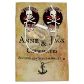 Pirate Wedding Medium Cadeauzakje (Voorkant)