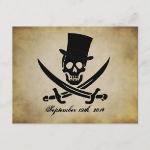 Pirate Wedding Uitnodiging
