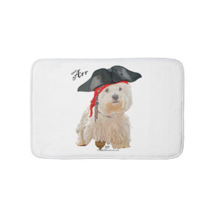 Pirate Westie Badmat