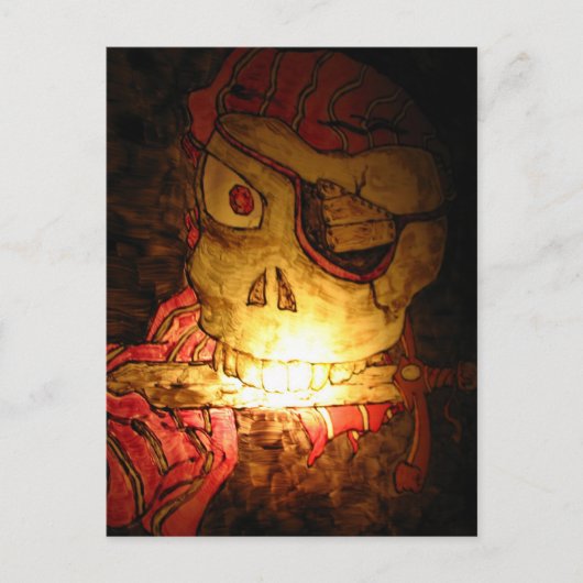 Pirate Window Briefkaart (Voorkant)