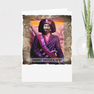Pirate Wish Kaart - Foto's en teksten personaliser