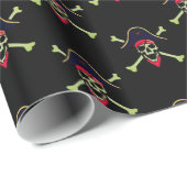Pirate Wrapping Paper Cadeaupapier (Rol Hoek)