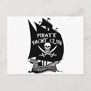 Pirate Yacht Club Briefkaart