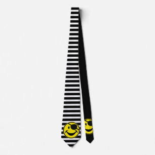 Pirate yellow & stripes + je rug en idee stropdas