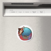 Pirate Zeemeermin Magnet Magneet (Insitu (Vaatwasser))