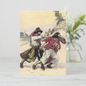  Piraten, Duel tot de dood op het strand (Staand voorkant)