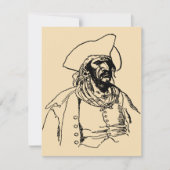 Piraten, een Buccaneer Sketch van Howard Pyle (Voorkant)