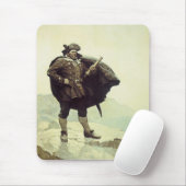 piraten, kapitein Bill Botten van NC Wyeth Muismat (Met muis)