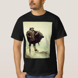  piraten, kapitein Bill Botten van NC Wyeth T-shirt