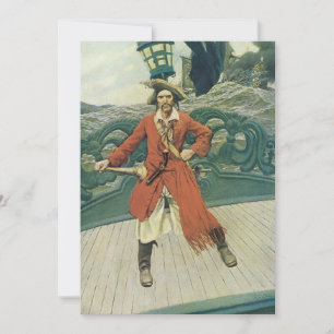  piraten, kapitein Keitt van Howard Pyle
