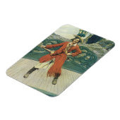 piraten, kapitein Keitt van Howard Pyle Magneet (Linkerzijde)