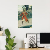 piraten, kapitein Keitt van Howard Pyle Poster (Thuiskantoor)