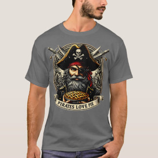 Piraten Liefhebben Taart T-shirt