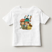 Piraten met Schat Kinder Shirts (Voorkant)