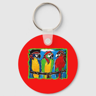 PIRATEN PAPEGAAIEN SLEUTELHANGER