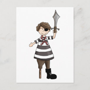 Piraten ・ Pirate #1 Briefkaart