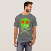 piraten produceren t-shirt (Voorkant volledig)