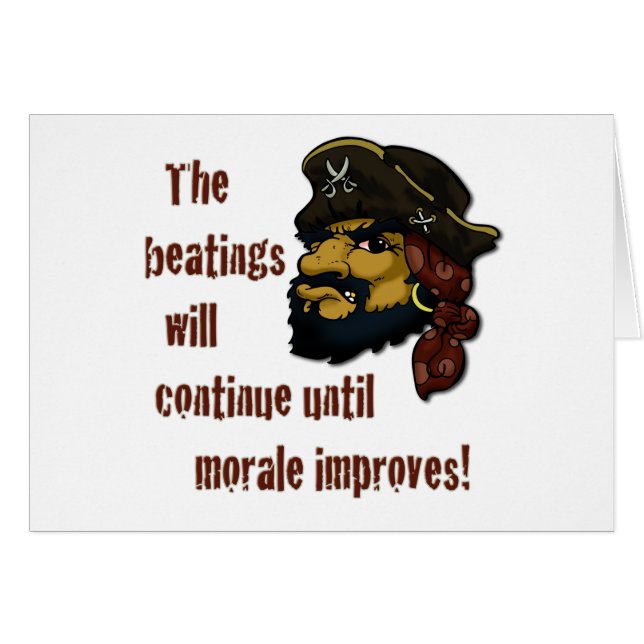 Piraten RULE! (Voorkant Horizontaal)
