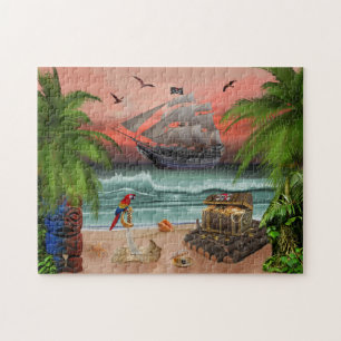 PIRATEN SCHAT QUEST LEGPUZZEL