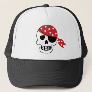 Piraten Schedel Hoed Trucker Pet