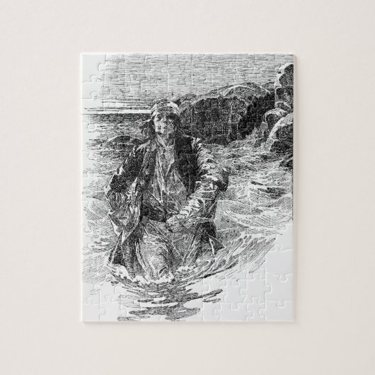 Piraten, Sir Henry Morgan in de Oceaan Legpuzzel (Verticaal)