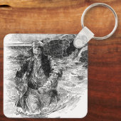  Piraten, Sir Henry Morgan in de Oceaan Sleutelhanger (Achterkant)