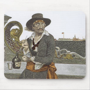 Piraten uit het verleden, Kidd op het dek van de A Muismat