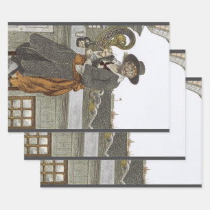 Piraten uit vroeger tijden, Kidd op het dek van Ad Inpakpapier Vel