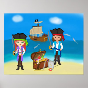 Piraten van het Hinterland Poster