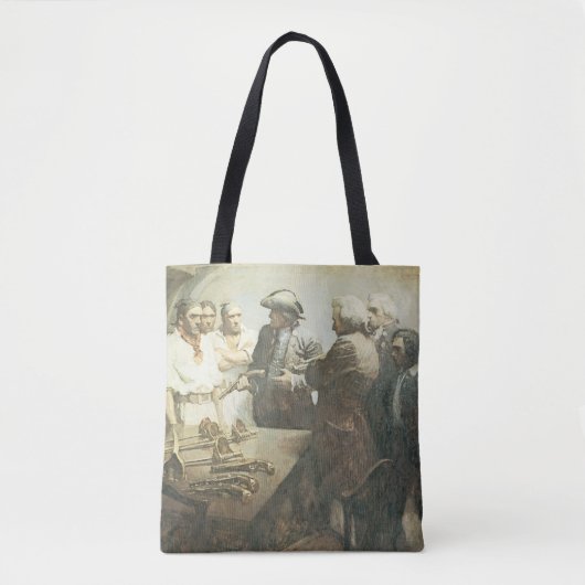  Piraten, voorbereid op Mutiny door NC Wyeth Draagtas (Voorkant)