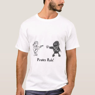 Piraten vs Ninjas T-shirt