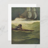  Piraten, wrak van het convenant door NC Wyeth (Voorkant / Achterkant)