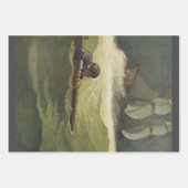 Piraten, wrak van het convenant door NC Wyeth Inpakpapier Vel (Voorkant 3)