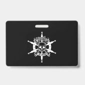 piratenbadge badge (Achterkant)