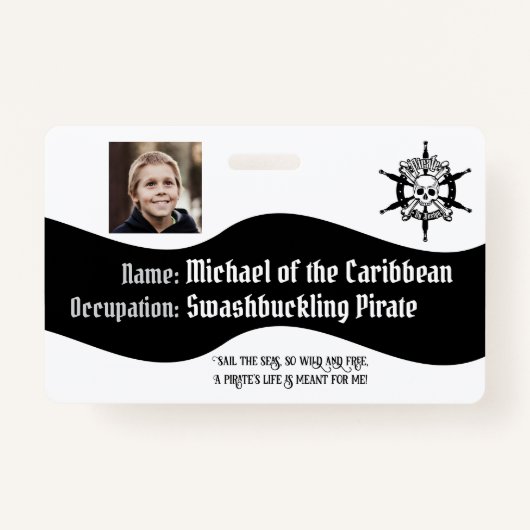 piratenbadge badge (Voorkant)