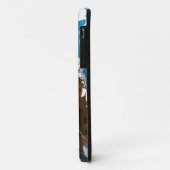 Piratenboot in storm Case-Mate iPhone case (Achterkant/links)