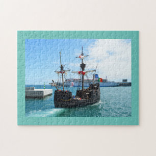 Piratenboot op Madeira Legpuzzel