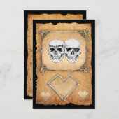 piratenfeest kaart (Voorkant / Achterkant)