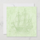 Piratenfeest Uitnodiging (Achterkant)