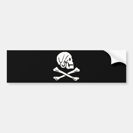 piratenhenry-all bumpersticker (Voorkant)