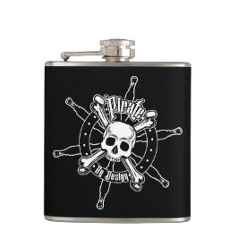 Piratenkolven - Staal Heupfles