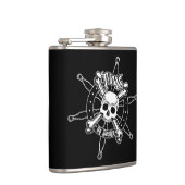 Piratenkolven - Staal Heupfles (Rechts)