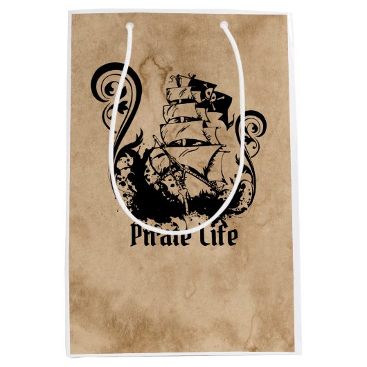 piratenleven  medium cadeauzakje (Voorkant)