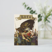  Piratenleven Wyeth Illustratie Briefkaart (Staand voorkant)