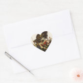 Piratenleven Wyeth Illustratie Hart Sticker (Envelop)