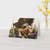  Piratenleven Wyeth Illustratie Kaart (Gele Bloem)