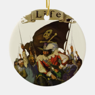 Piratenleven Wyeth Illustratie Keramisch Ornament