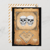 piratenliefde briefkaart (Voorkant / Achterkant)